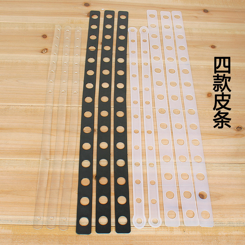 透明大众塑料服装店省空间皮条