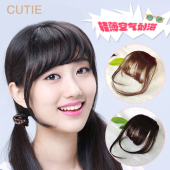 齐留海假发逼真 高温丝薄刘海 娇滴滴假发 可爱减龄空气感刘海