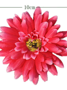 特价高仿真非洲菊花头扶郎菊花朵头饰发箍配件婚庆用品量大从优