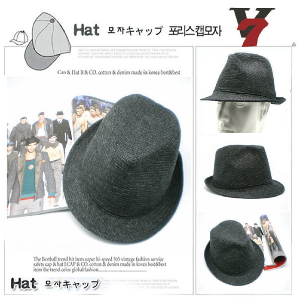 帽子大王信誉V-294韩版毛呢礼帽/爵士帽时装帽嘻哈帽男帽女帽外贸