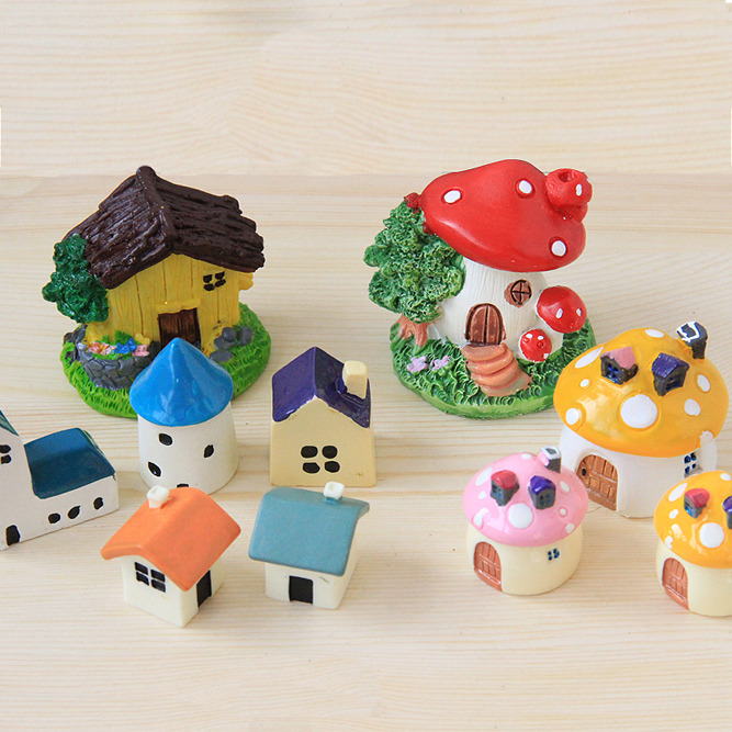 diy满19包邮房子微景观生态瓶