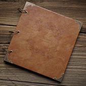 记忆 粘贴式 浪漫情人节礼物 创意纪念册 皮质DIY手工相册 我们