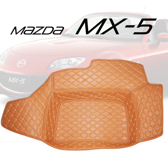 适用马自达mx-5后备箱垫 MX-5大包围立体mazda mx5 nc 