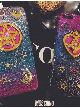 美少女战士黑色夜空姓名字母定制泰国同款手机壳私人定制iPhone16