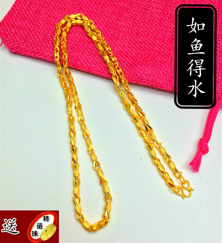 新款欧币风仿真越南结婚假黄金