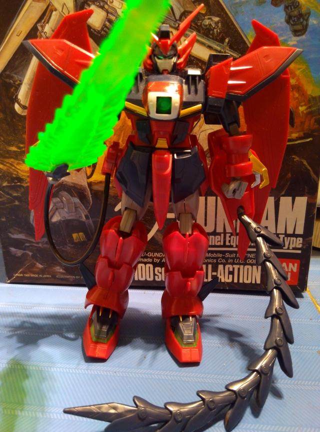 日本进口万代gundamw 收藏用完成品 oz-13ms 艾比安高达1/100无盒