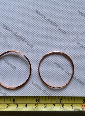 ID读卡器线圈 圆形内径40mm 外径42mm 电感490uH-125KHz