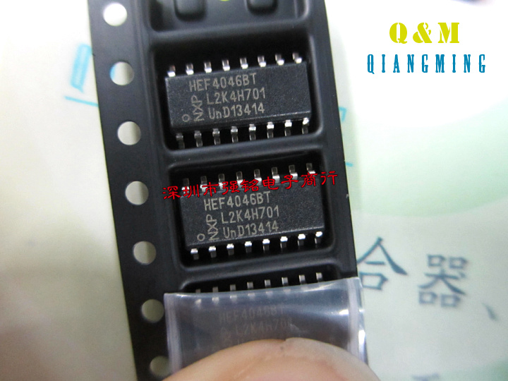 bai HEF4046BT  SOP-16 时钟发生器 PLL 频率合成器 进口原装
