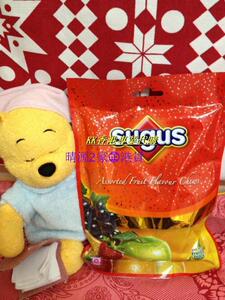 香港代购 Sugus瑞士杂果味软糖 袋装 175G