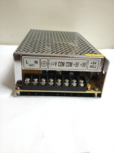 明纬工业级开关电源D-120A 5V12A 12V5A两路双组输出电源