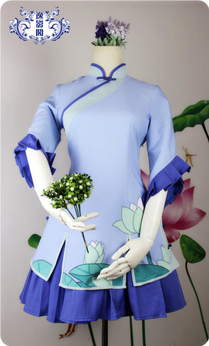 COS服洛天依乐正绫女子中华风