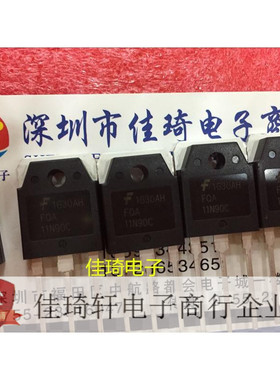 FQA11N90  11A 900V 场效应MOS管 TO-3P 原装仙童