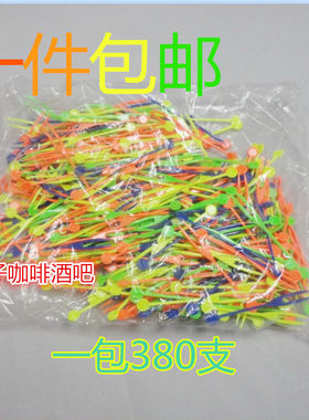 厂价彩色塑料蛋糕380支水果叉子