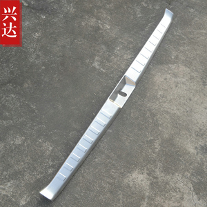 2011-15款进口丰田塞纳专用不锈钢后备箱内踏板 Sienna内置后护板