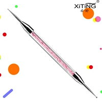 Dụng cụ làm móng Nail Mũi khoan Điểm đặc biệt Mũi bút Điểm Bút đôi Mũi khoan Bút Pen Pen Pen Brush - Công cụ Nail giấy lau gel