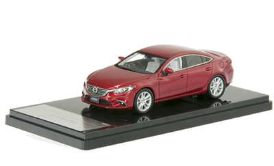 1:43 WIT'S馬自達6 Mazda Atenza 25S紅色W594模型仿真樹脂車精品
