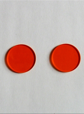 CB550 橙色滤光片前截止 后通过 550nm 直径Φ14*2mm