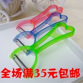 不锈钢多功能塑料瓜果刀水果刨刀削皮器去皮器刮皮刀