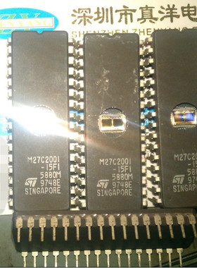 M27C2001-15F1 ST CDIP瓷封 全新实体店现货供应M27C2001-10F1