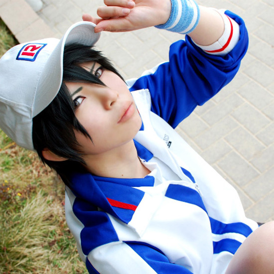 网球王子青学队服 不二周助衣服cos服装外套运动服 越前龙马校服