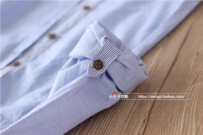 Chemise garcon à manche longue - Ref 2074011 Image 4