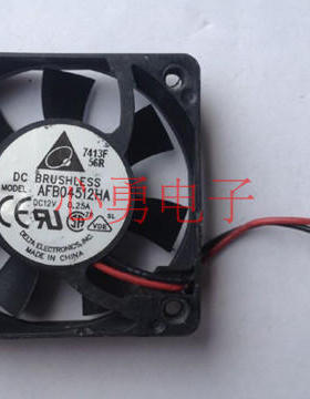 原装Delta/台达散热风扇 AFB04512HA DC12V 0.25A  4510