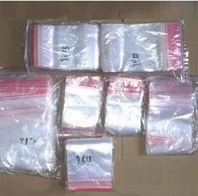 PE自封袋 5CMX7CM封口袋 透明胶袋 骨袋 密封袋 100个/包