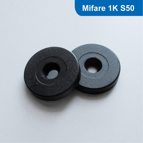 直径25MM RFID巡更钮电子工业标签 RFID巡更钮 MF 1K S50芯片