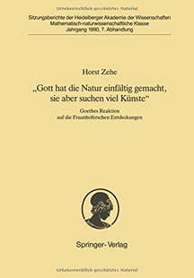 Hat Gott Die Natur Gemacht... Einfaltig 预订