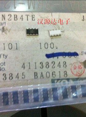 贴片排阻 1206X4 100R 100欧 5% 丝印101 CN2B4TE101J KOA厂家