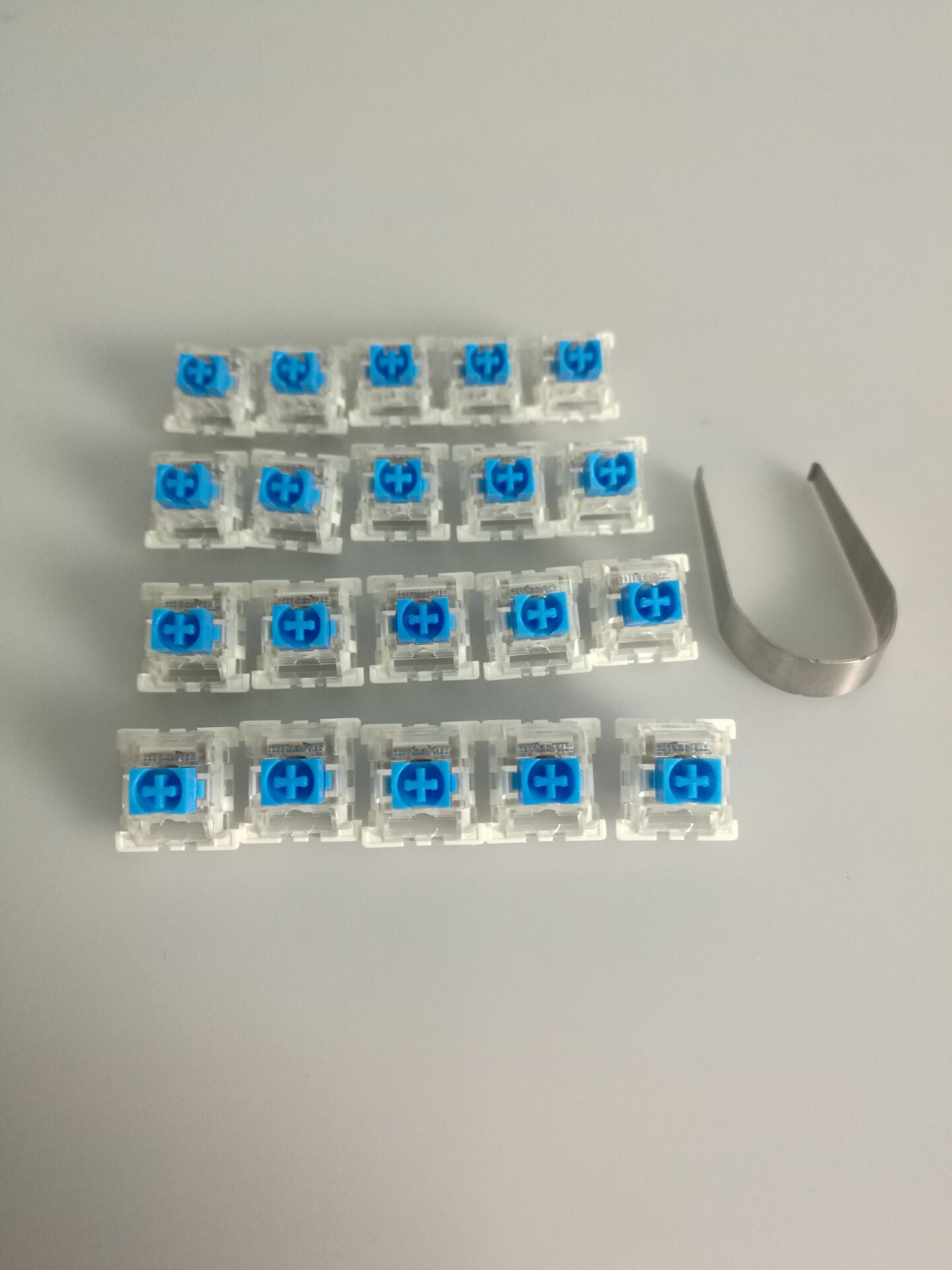 磁动力ck500甲品雷迦ET机械键盘专用高特轴体开关青轴可换轴配件