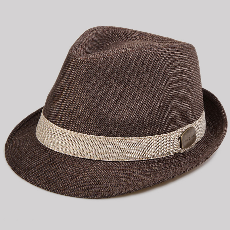 Chapeau pour homme toit surélevé MIFONA en paille - Ref 1925831 Image 1