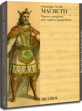 MACBETH Giuseppe Verdi Opera Completa per canto e pianoforte