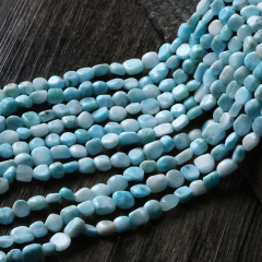 Precious Crystal with natural Amazonite Crystal Garnet ore powder bracelet ladies DIY chain jewelry