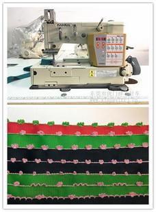 狗牙机 日本森本MAC 100电子曲牙花边机