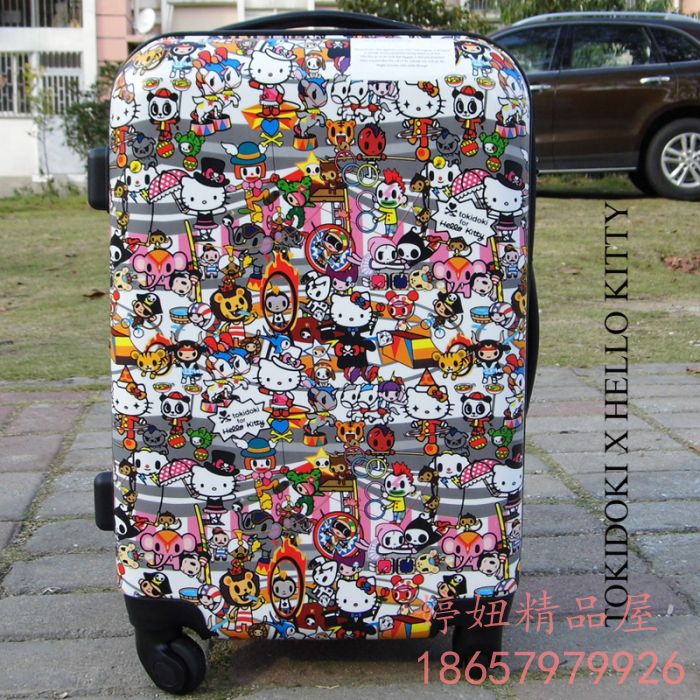 Tokidoki联名HelloKitty行李旅