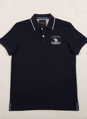 圣大保罗专柜男装商务休闲夏季新款POLO衫短袖T恤中年装PS14KT310