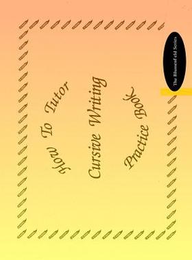 【预售】How to Tutor Cursive Writing Practice Book