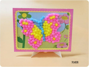 Phim hoạt hình trẻ em làm bằng tay sáng tạo DIY painting tranh giấy painting tranh mẫu giáo mẫu giáo handmade tài liệu dán khảm đồ chơi cho bé 1 tuổi