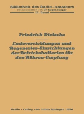 【预订】Ladevorrichtungen Und Regenerier-Ein...