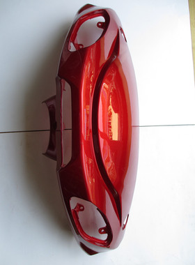 摩托车灯箱光阳原厂珠峰豪迈ZF150A灯箱 导流罩手柄前盖大红色KAF