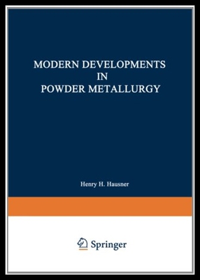 【预售】Modern Developments in Powder Metall...