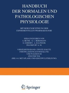 【预订】Handbuch Der Normalen Und Pathologis...