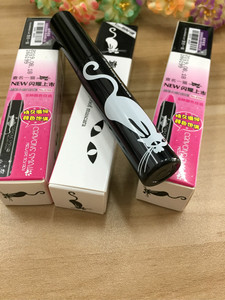 查名一猫旋翘立体睫毛膏 查明一猫卷翘纤长浓密不晕防水彩妆特价