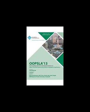 【预售】OOPSLA 13 Proceedings of the 2013 International C