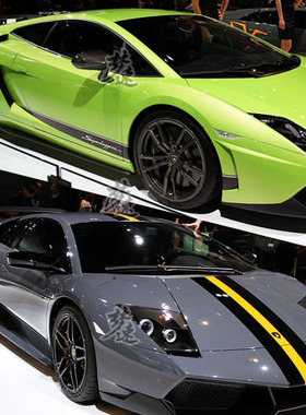 适用于兰博基尼盖拉多Gallardo车贴拉花个性汽车贴纸蝙蝠车身贴画