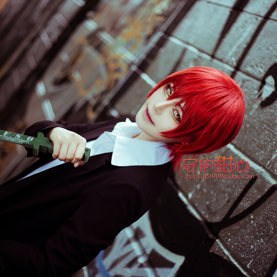 {甜心家}赤司征十郎假发黑子的篮球暗杀教室赤羽业cosplay假发