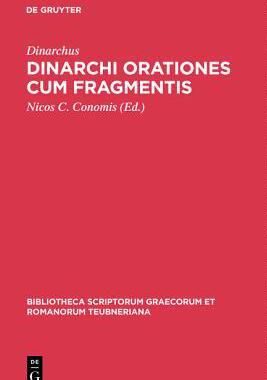 【预售】Dinarchi Orationes Cum Fragmentis