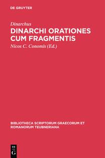 【预售】Dinarchi Orationes Cum Fragmentis