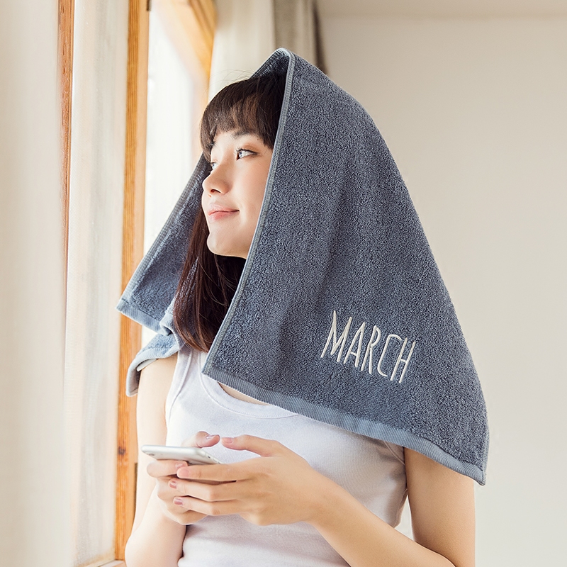 加厚小情侣全棉男女式吸汗毛巾